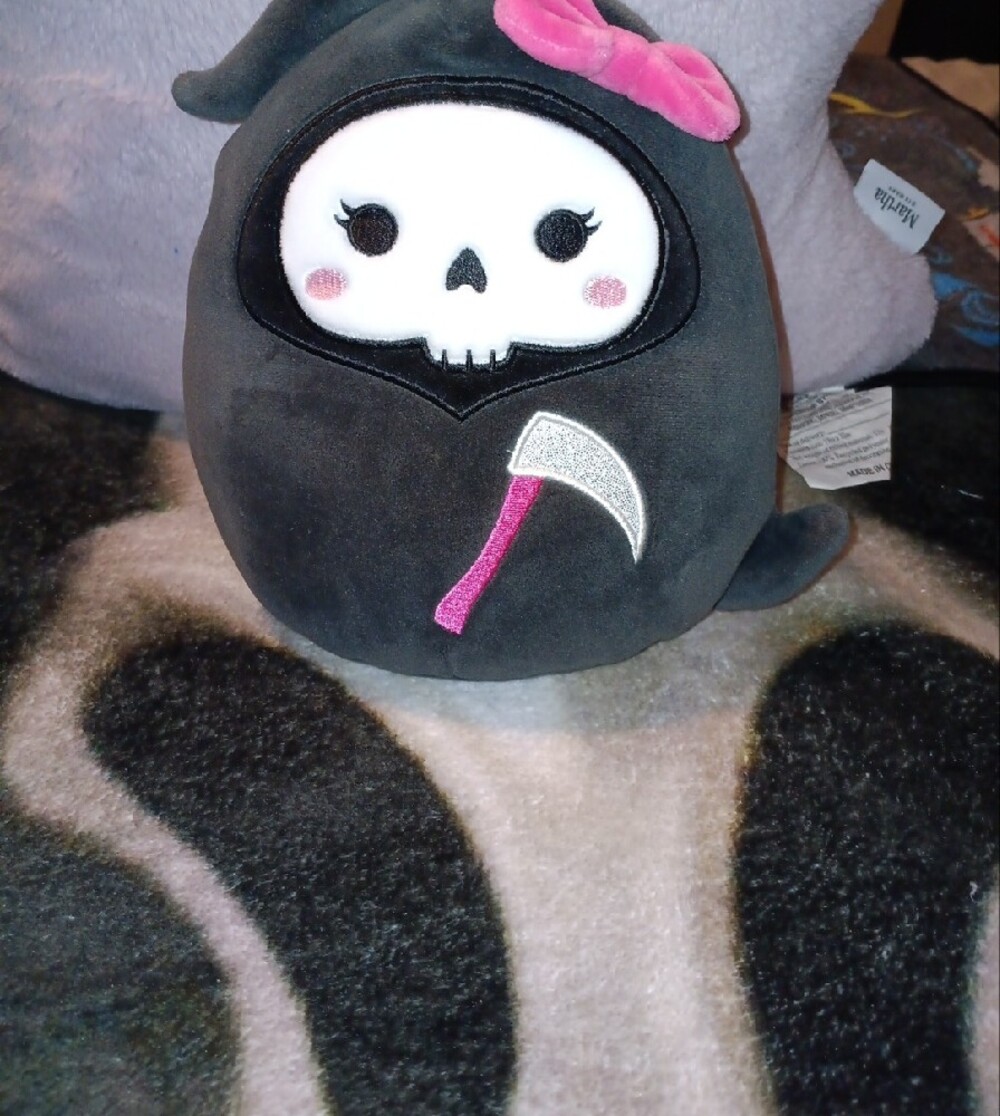 Jane The Grim Reaper Squishmallow - Picture 2 of 4